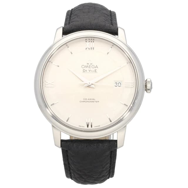 Omega De Ville Prestige 24mm Stainless Steel Watch in Leather from H&T, photo 1 of 1