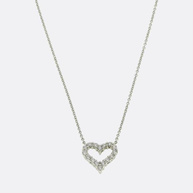 Tiffany & Co. Hearts Diamond Necklace from The Vintage Jeweller, photo 1 of 1
