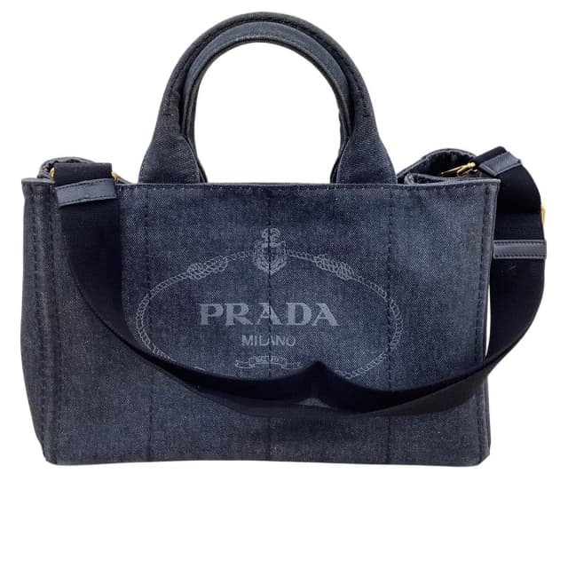 Prada Tote Bag Denim Canapa in Denim from The Reluxe, photo 1 of 1