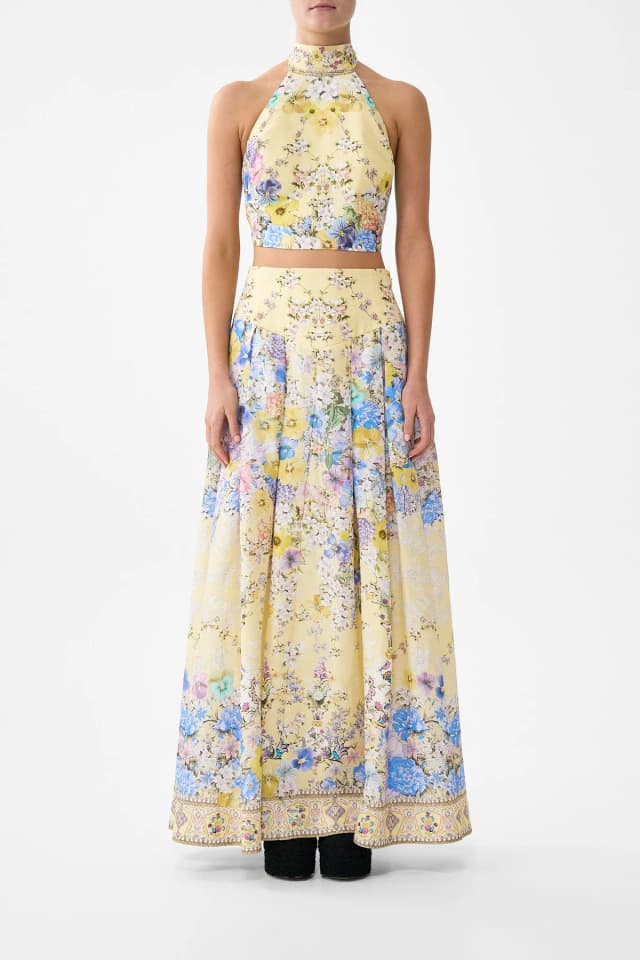 Camilla eBoutique HALTER TIE BACK TOP DARLING BUDS, image 1 of 1 from CAMILLA