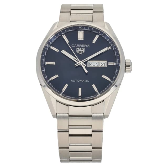 TAG Heuer Carrera WBN2012 41mm Stainless Steel Watch from H&T, photo 1 of 1