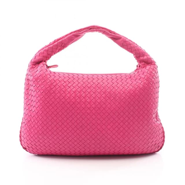 Bottega Veneta Shoulder Bag Intrecciato Pink Leather Hobo in Pink Woven leather from The Reluxe, photo 1 of 1