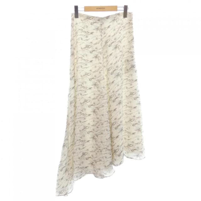 Fendi Ahlj Skirt White in White Silk from The Reluxe, photo 1 of 1