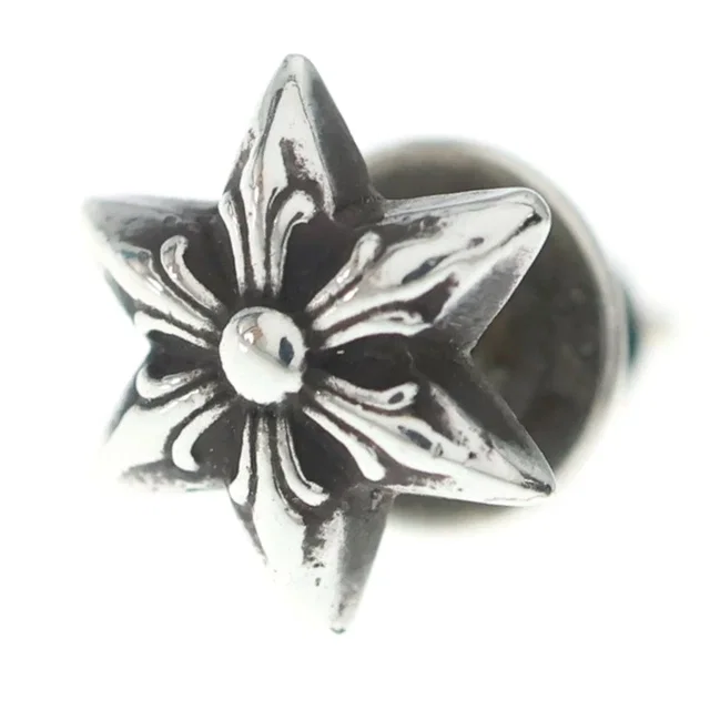 Chrome Hearts CO Star Stud Earrings Silver in Silver from The Reluxe, photo 1 of 1