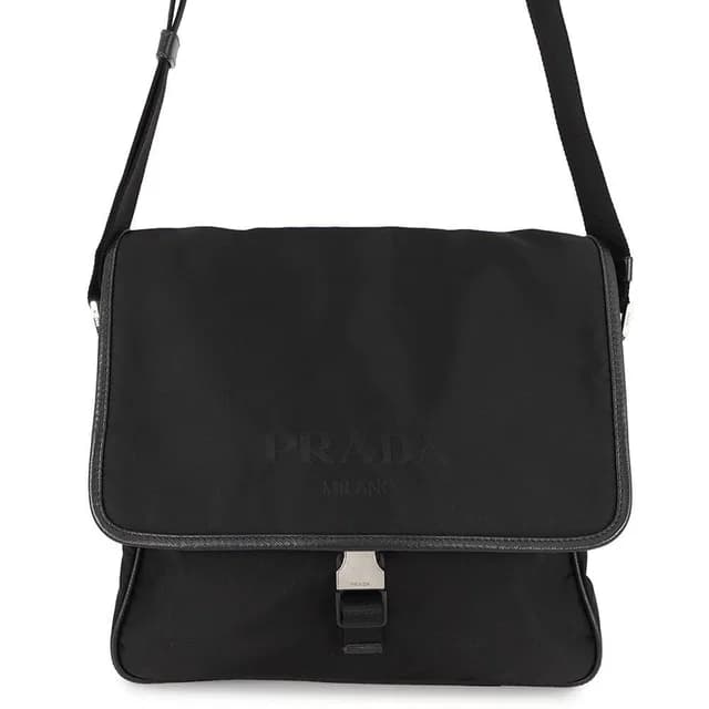 Prada Shoulder Bag Nylon Black in Black Nylon from The Reluxe, photo 1 of 1