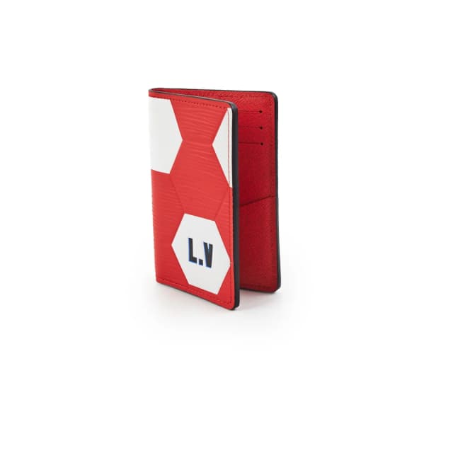 Louis Vuitton Pocket Organizer Red Epi FIFA World Cup Edition in Red from The Purse Affair, photo 1 of 1