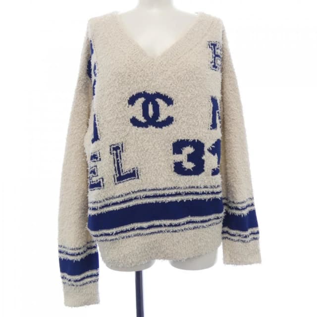 Chanel Knit Sweater Beige in Beige from The Reluxe, photo 1 of 1
