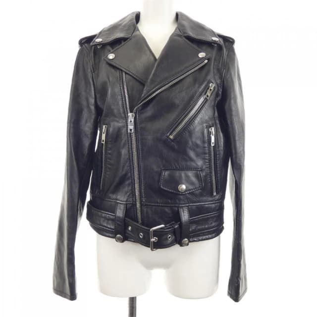 Celine Leather Jacket Black in Black Leather from The Reluxe, photo 1 of 1