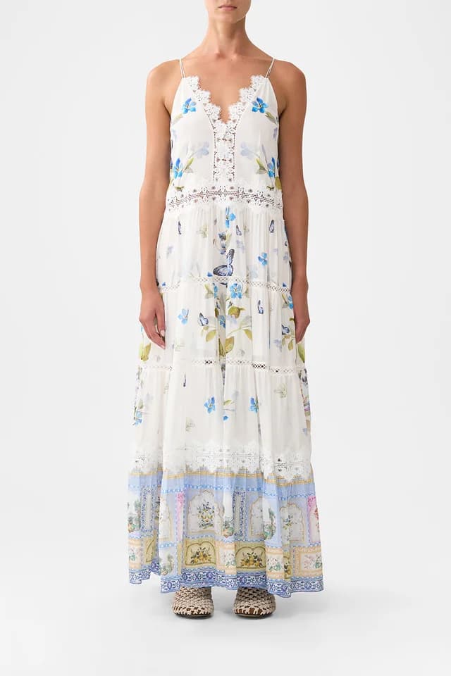 Camilla eBoutique TRAPEZE TIERED DRESS BOTANICAL BALLADS, image 1 of 1 from CAMILLA