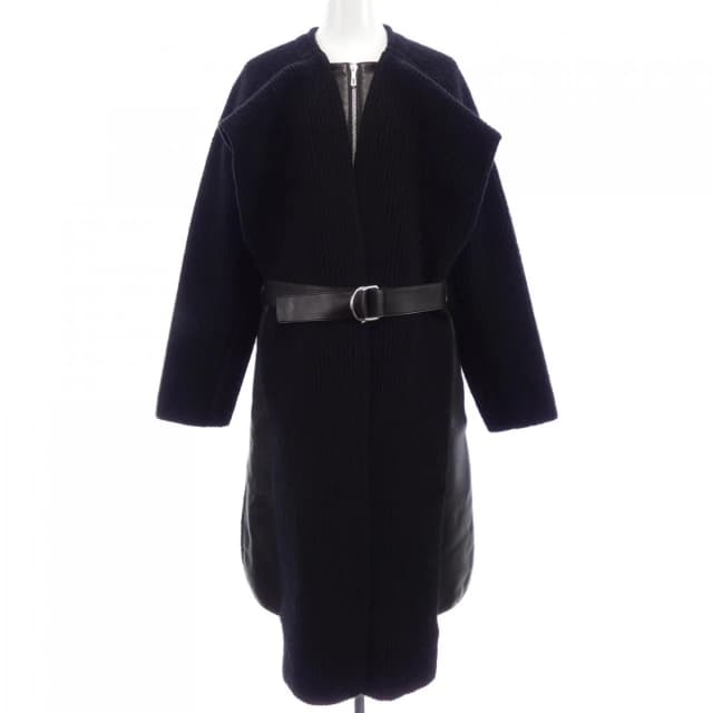 Hermès Coat Black in Black Cashmere from The Reluxe, photo 1 of 1