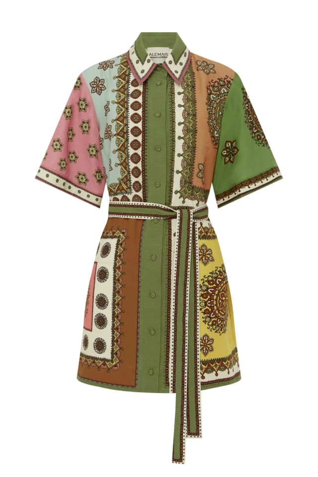 2504 - RESORT 26 CONTINA MINI DRESS, image 1 of 1 from Alemais