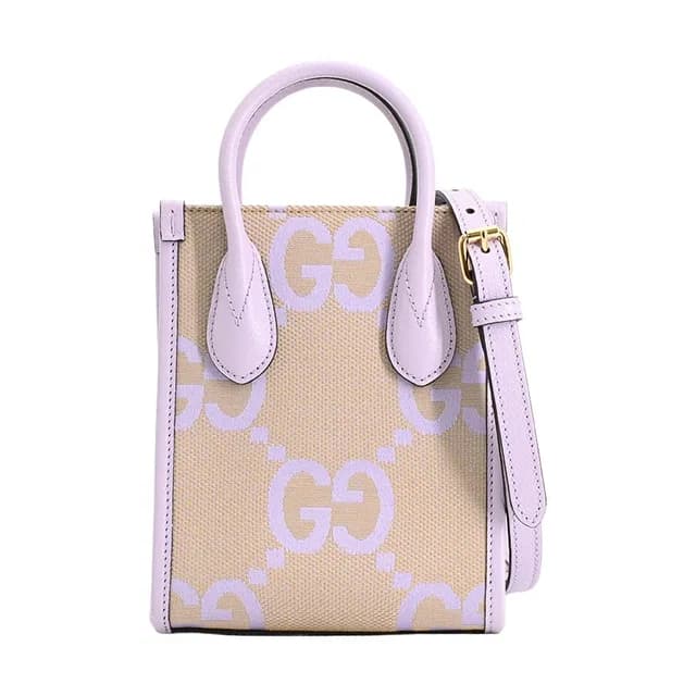 Gucci Shoulder Bag Jumbo GG Mini in Canvas from The Reluxe, photo 1 of 1