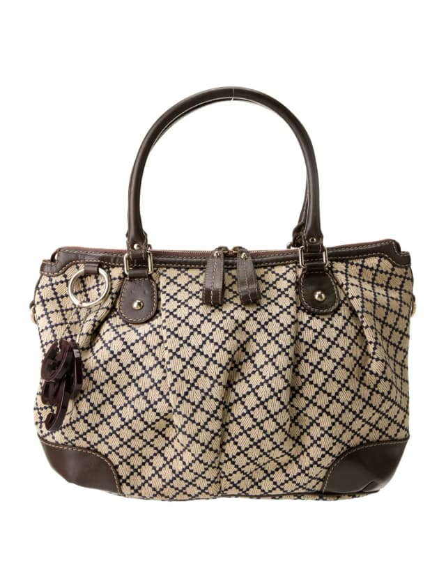 Gucci Top Handle Other bag in Brown Canvas from The RealReal, photo 1 of 1