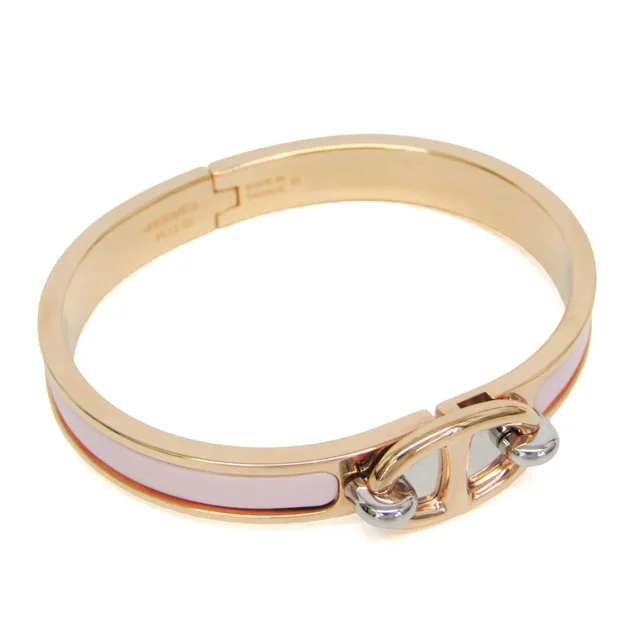 Hermès Clic Mini Click Chaine D'Ancre H209000F 1ZPM Metal Bangle Pink,Yellow Gold in Pink/Yellow gold Metal from Elady, photo 1 of 1