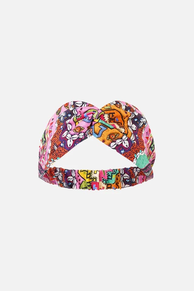 Camilla eBoutique WOVEN TWIST HEADBAND PATCHWORK PANORAMA, image 1 of 1 from CAMILLA