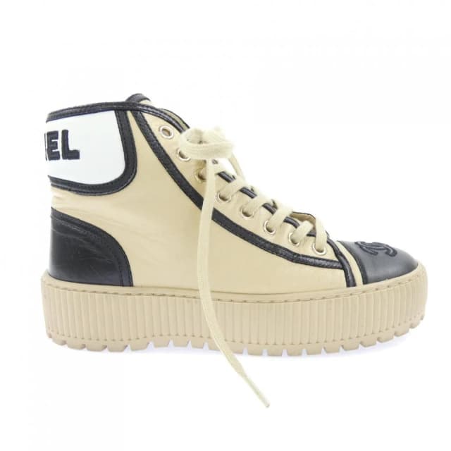 Chanel Sneakers Black Beige 36 in Black from The Reluxe, photo 1 of 1