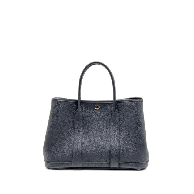 Hermès Garden Party 30 Negonda Bleu Indigo SHW Stamp B in Blue Leather from EMIER, photo 1 of 1