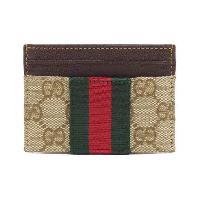 Gucci Card Case Beige in Beige Canvas from The Reluxe, photo 1 of 1