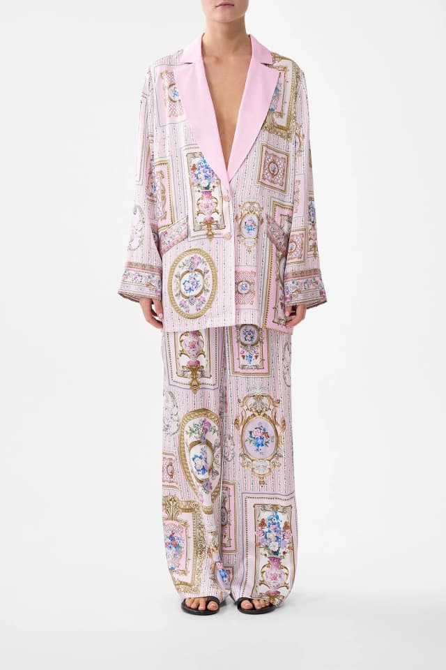 Camilla eBoutique RELAXED SUIT JACKET PALATIAL PASTELS, image 1 of 1 from CAMILLA