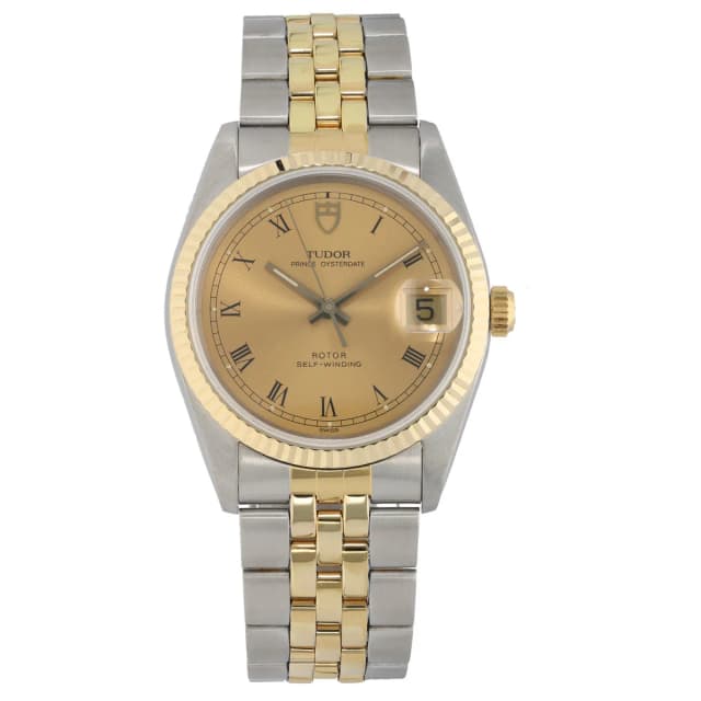 Tudor Prince Date 74033 34mm Bi-Colour Watch from H&T, photo 1 of 1