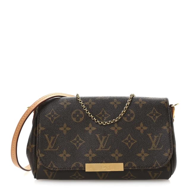 Louis Vuitton Favorite Monogram Coated Canvas Bag - Brown in Brown Coated canvas from H&T, photo 1 of 1