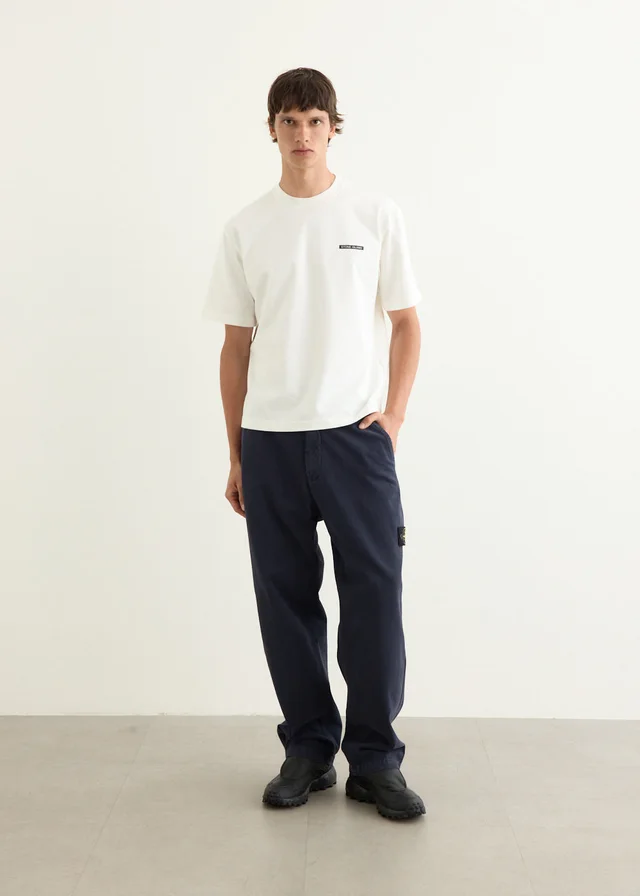 Stone Island Garment Dyed Multi Pocket Pants in V0126 - INK, image 1 of 1 from Incu