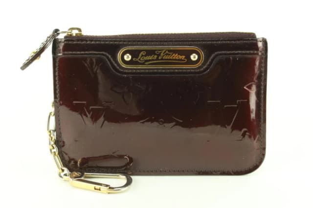 Louis Vuitton Amarante Monogram Vernis Key Pouch NM Pochette Cles in Leather from Bagriculture, photo 1 of 1