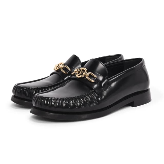 Louis Vuitton Hi-Shine Chess Loafers 36 in Black from Blue Spinach, photo 1 of 1