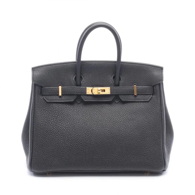 Hermès Birkin 25 Black Leather Handbag in Black Leather from The Reluxe, photo 1 of 1