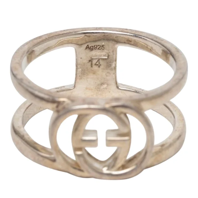 Gucci Interlocking G Ring Silver in Silver from The Reluxe, photo 1 of 1