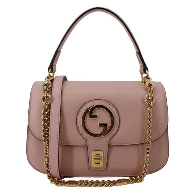 Gucci Blondie Small Calfskin Leather Top Handle Shoulder Bag Pink 735101 in Pink Calfskin from Dallas Designer Handbags, photo 1 of 1