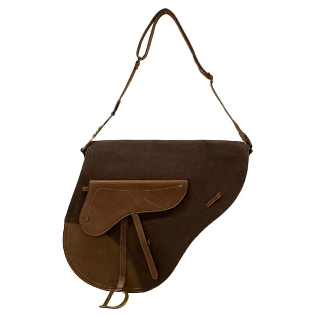 Dior Shoulder Bag Saddle Brown Leather in Brown Leather from The Reluxe, photo 1 of 1