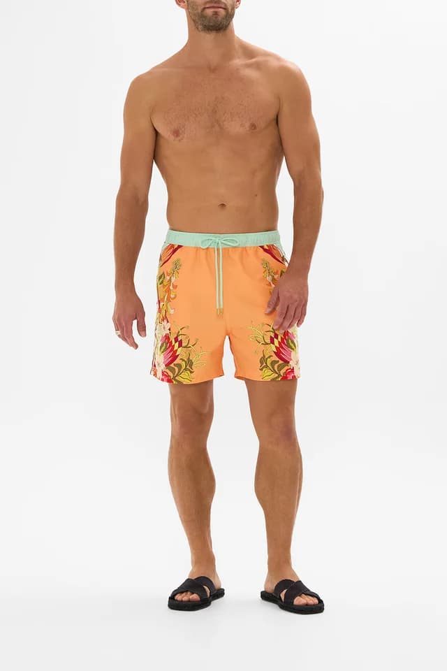 Camilla eBoutique MID LENGTH BOARDSHORT THE FLOWER CHILD SOCIETY, image 1 of 1 from CAMILLA