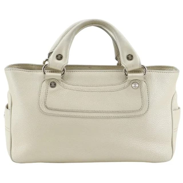 Celine Boogie Back Calfskin Beige Handbag in Beige Calfskin from The Reluxe, photo 1 of 1