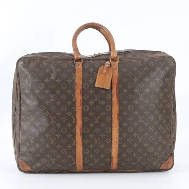 Louis Vuitton Monogram Sirius 60 Leather Boston Bag Tote Carry in Leather from The Reluxe, photo 1 of 1
