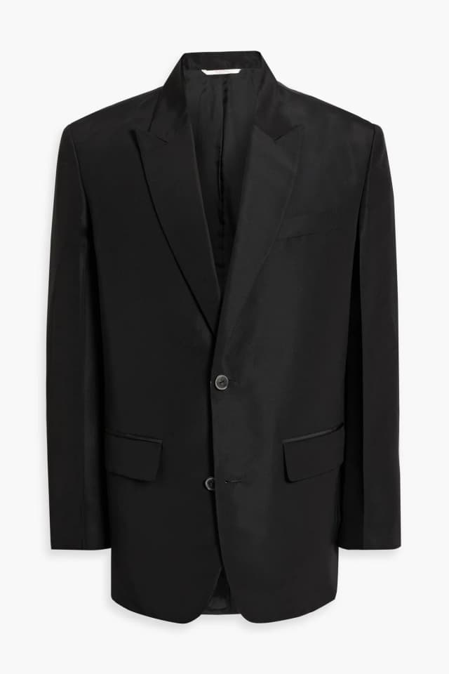 Valentino Garavani Faille Blazer in Black, image 1 of 1 from THE OUTNET