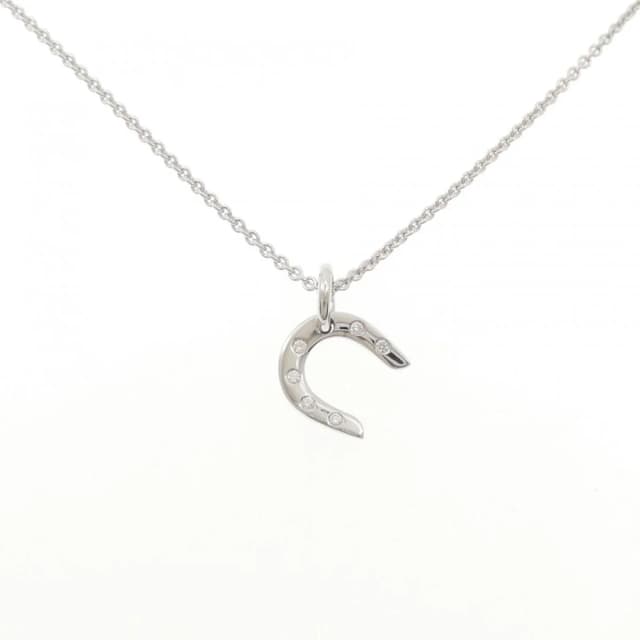 Hermès Diamond Necklace White Gold in White from The Reluxe, photo 1 of 1