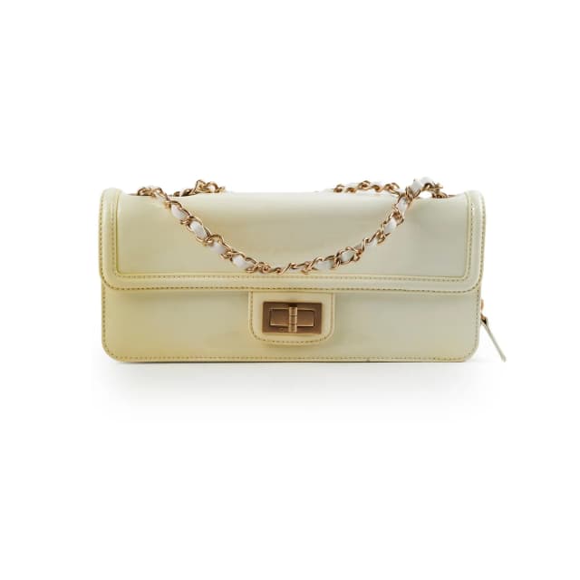 Chanel Rectangle Patent Shoulder Bag in Patent leather from The Purse Affair, photo 1 of 1