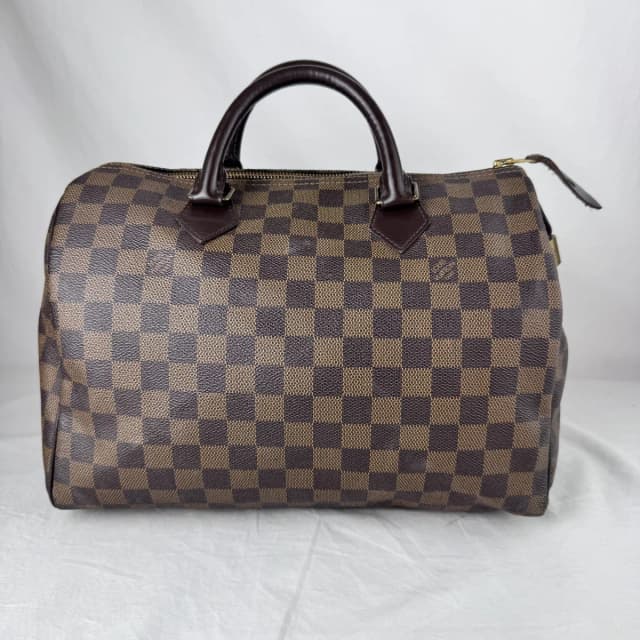 Louis Vuitton Speedy 30 Bag in Canvas, coated canvas, Leather, Metal from Reowned, photo 1 of 1