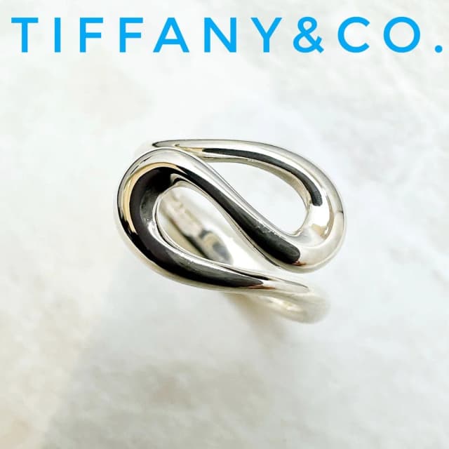 Tiffany & Co. Open Wave Silver Ring in Silver from The Reluxe, photo 1 of 1