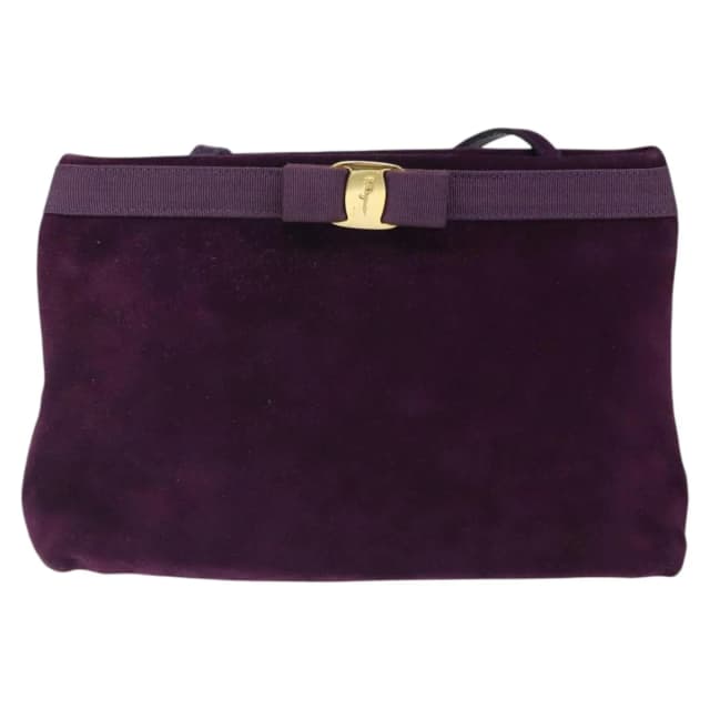Ferragamo Vara Other bag in Suede from The Brand Collector, photo 1 of 1