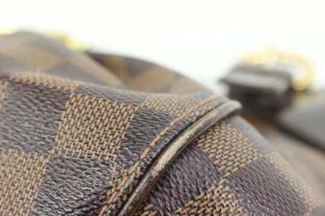 Louis Vuitton Damier Ebene Sistina PM Shoulder Bag in Brown Canvas from Bagriculture, photo 1 of 1