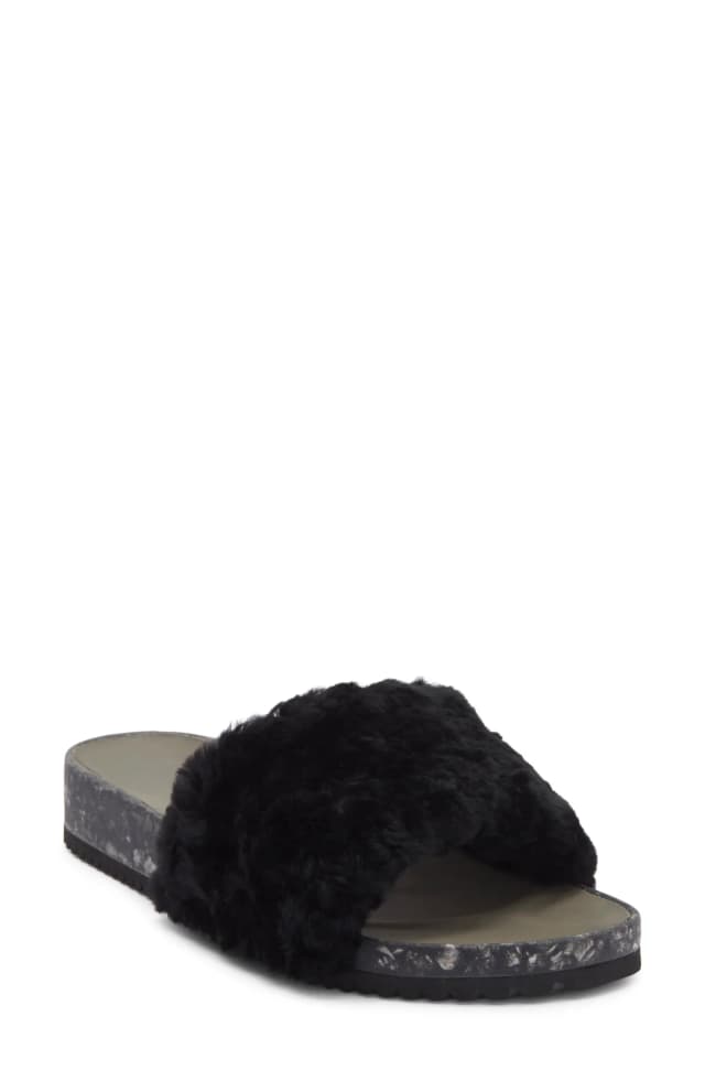 FLEKS San Ysidro Genuine Shearling Slide Sandal, image 1 of 1 from Nordstrom Rack