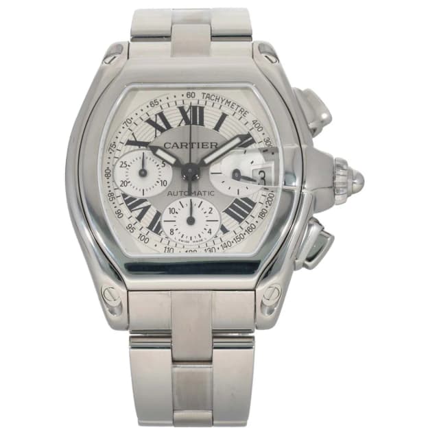 Cartier Roadster W62006X6 43mm Stainless Steel Watch from H&T, photo 1 of 1