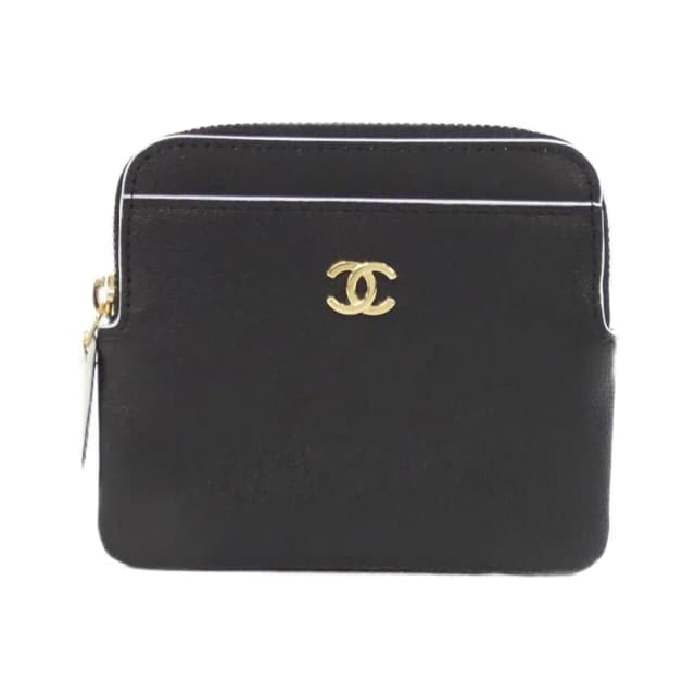 Chanel Coin Case Coin Purse Black in Black from The Reluxe, photo 1 of 1