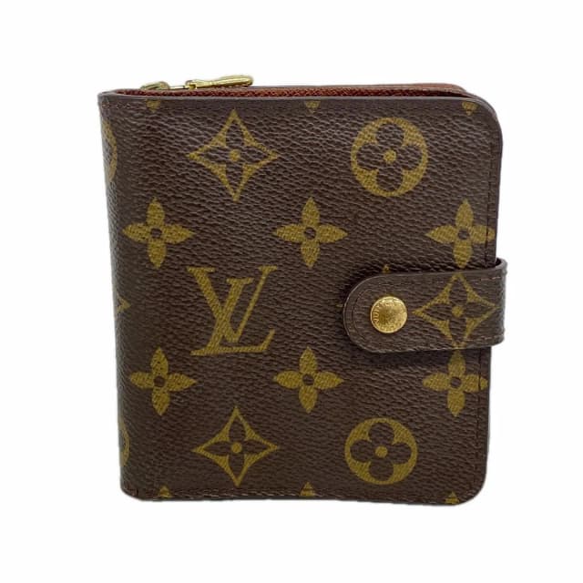 Louis Vuitton Wallet Monogram Compact Zip Brown in Brown from The Reluxe, photo 1 of 1