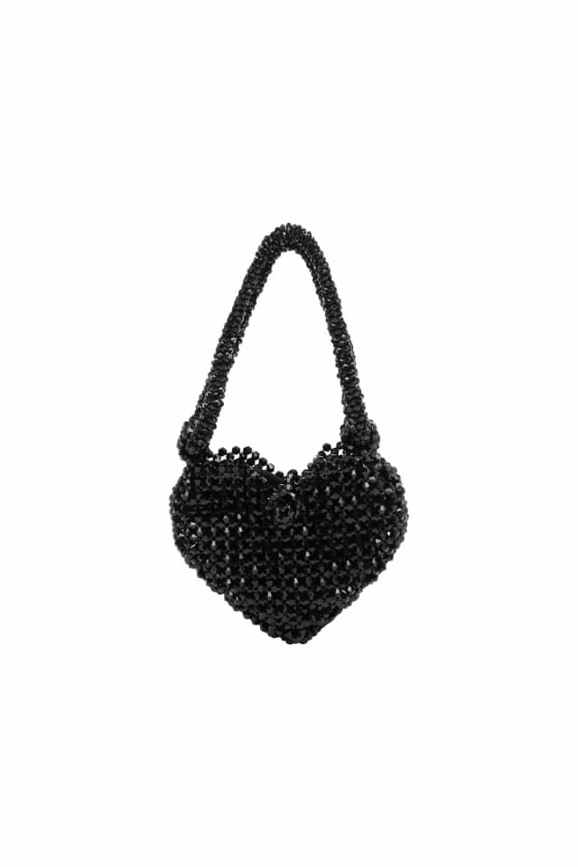 2503 - FALL 25 ETTA BEADED HEART BAG, image 1 of 1 from Alemais