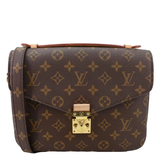 Louis Vuitton Metis Pochette Monogram Canvas Crossbody Bag Brown in Brown Coated canvas from Dallas Designer Handbags, photo 1 of 1