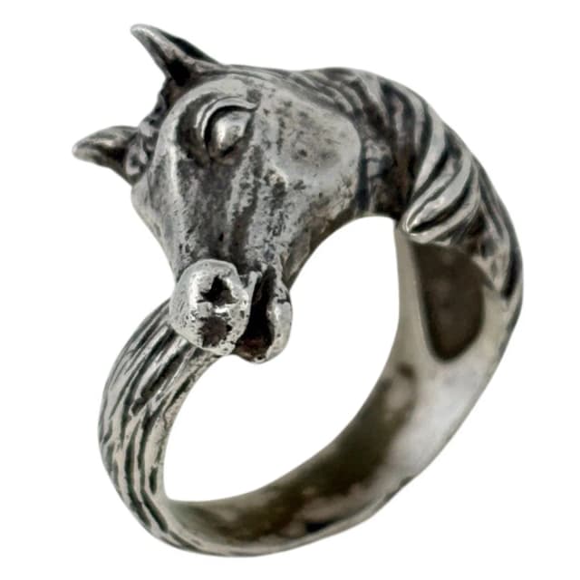 Hermès Ring Cheval Hose Silver in Silver from The Reluxe, photo 1 of 1