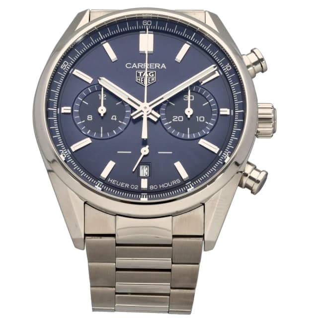 TAG Heuer Carrera CBN2011-0 42mm Stainless Steel Watch from H&T, photo 1 of 1